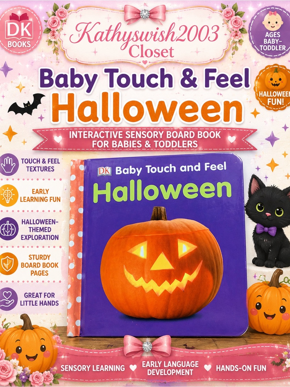 DK Baby Touch and Feel HALLOWEEN